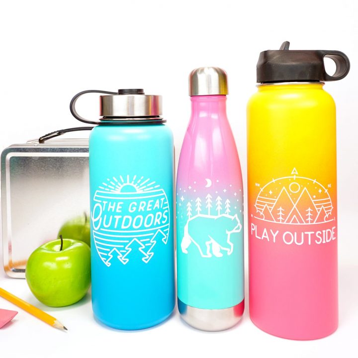 Cricut Water Bottle Designs For Kids - Bright Star Crafters